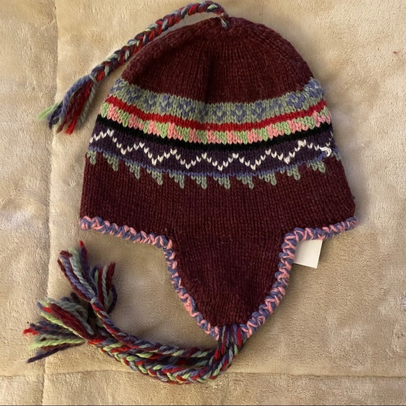 bucks county dry goods Accessories - Ear flap beanie